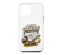 Mon Collègue A Une Question Encore Humour Travail Bureau Coque pour iPhone 12 Pro Max