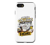 Mon Collègue A Une Question Encore Humour Travail Bureau Coque pour iPhone SE (2020) / 7/8