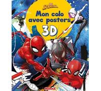 Mon colo avec posters 3D - coloriage 5 ans - coloriage poster - poster 3D - coloriage Spider-Man - coloriage Marvel - poster Spider-Man