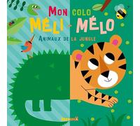 Mon colo méli-mélo - Animaux de la jungle - coloriage - mix and match - méli-mélo - animaux - 3 ans