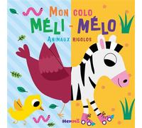Mon colo méli-mélo - Animaux rigolos - Adèle Dafflon - Hemma - broché - Document jeunesse