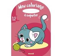 Mon coloriage à emporter (3-5 ans) (Chat) Collectif (Auteur), Estelle Madeddu (Illustration)