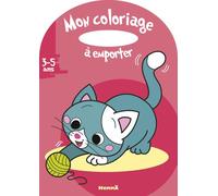 Mon coloriage à emporter (3-5 ans) (Chat) - Collectif - Hemma - broché - Document jeunesse dès 3 ans