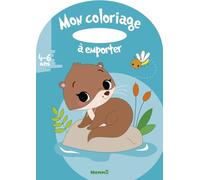 Mon coloriage à emporter - Loutre - Album à colorier avec poignée - Dès 4 ans