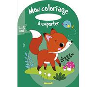 Mon coloriage à emporter - Renard - Album à colorier pour enfants avec poignée De 4 à 6 ans