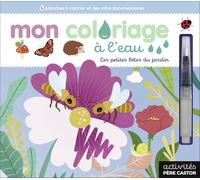 Mon coloriage à l'eau - Les petites bêtes du jardin