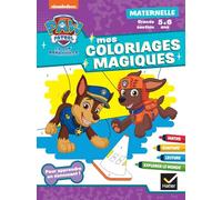 Mon coloriage magique Pat'Patrouille GS - 5 ans Pour apprendre en s'amusant - Rachel Valentin - Hatier - broché - Scolaire / Universitaire