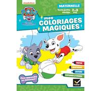 Mon coloriage magique Pat'Patrouille TPS - 2 ans Pour apprendre en s'amusant - Rachel Valentin - Hatier - broché - Scolaire / Universitaire