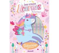 Mon coloriage précieux - Mes strass licornes - Romantique - Collectif - Hemma - broché - Document jeunesse