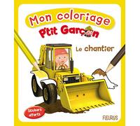 Mon coloriage p'tit garçon - Le chantier