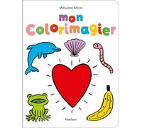 Mon colorimagier - Mélusine Allirol - Nathan - cartonné - Album jeunesse