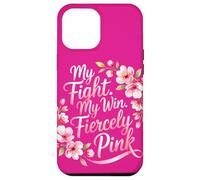 Mon Combat Ma Victoire Rose Sensibilisation au Cancer Coque pour iPhone 12 Pro Max