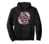 Mon Combat Ma Victoire Rose Sensibilisation au Cancer Sweat à Capuche
