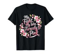Mon Combat Ma Victoire Rose Sensibilisation au Cancer T-Shirt