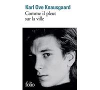 Mon combat, V : Comme il pleut sur la ville