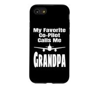 Mon copilote préféré m'appelle Grand-père Pilote Amusant Coque pour iPhone SE (2020) / 7/8