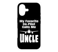 Mon copilote préféré m'appelle Oncle Pilot Funny Aviation Fly Coque pour iPhone 17