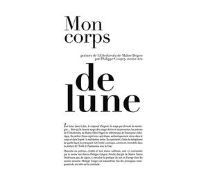 Mon corps de lune : Poèmes de l'Eihei Koroku de Maître Dogen