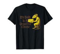 Mon Corps est Un récipient pour Cheese Rat T-Shirt