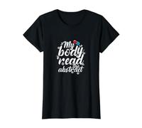 Mon Corps lit Un Dicton Abstrait de Recherche sur Les Placebos T-Shirt Graphique avec Valeur