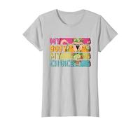 Mon Corps, Mon Choix T-Shirt, Femme, Argent, XL