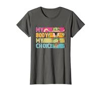 Mon Corps, Mon Choix T-Shirt, Femme, Asphalte, M