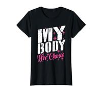 « Mon Corps, Son Choix » : Phrase drôle, Copine, Copain T-Shirt Graphique avec Valeur