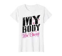 « Mon Corps, Son Choix » : Phrase drôle, Copine, Copain T-Shirt Graphique avec Valeur