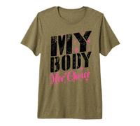 « Mon Corps, Son Choix » : Phrase drôle, Copine, Copain T-Shirt Haut de Gamme