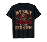 Mon Corps VIT Une Vie Qui Lui est Propre T-Shirt Graphique avec Valeur