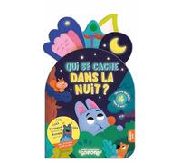 Mon coucou sonore - qui se cache dans la nuit ? avec du vernis phosphorescent !