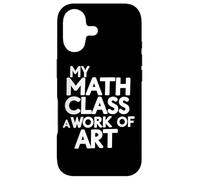 Mon Cours de mathématiques : Une œuvre d'art drôle Coque pour iPhone 17