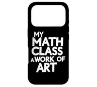 Mon Cours de mathématiques : Une œuvre d'art drôle Coque pour iPhone 17 Pro