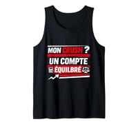 Mon Crush Un Compte Comptable Équilibré Débardeur