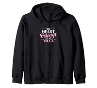 Mon cœur Appartient à ma nièce Sweat à Capuche