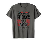 Mon cœur Appartient à Papa T-Shirt