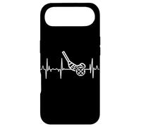 Mon cœur Bat pour Floorball Floorballer ECG Coque pour iPhone Air