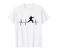 Mon cœur bat pour Karate Karateka ECG T-Shirt