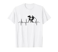 Mon cœur bat pour la danse du danseur des années 70 T-Shirt