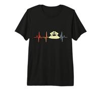 Mon cœur Bat pour la Lutte Contre la Boue du lutteur T-Shirt Haut de Gamme