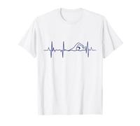 Mon cœur Bat pour la Natation T-Shirt