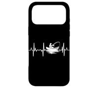 Mon cœur Bat pour la pêche Pêcheur Heartbeat Coque pour iPhone 17 Pro Max