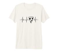 Mon cœur Bat pour la Pizza T-Shirt Haut de Gamme