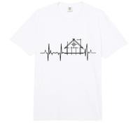 Mon cœur Bat pour l'architecture Comfort Colors Adult Heavyweight T-Shirt