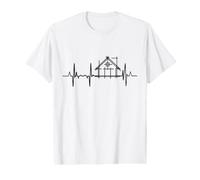 Mon cœur Bat pour l'architecture T-Shirt Graphique avec Valeur