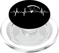 Mon cœur Bat pour Le cardiogramme du Parapente PopSockets PopGrip pour MagSafe
