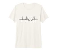 Mon cœur Bat pour Le Golden Retriever T-Shirt Haut de Gamme