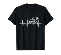 Mon cœur bat pour le régime végétal Heartbeat T-Shirt