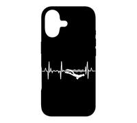 Mon cœur Bat pour Le Rugby sous-Marin Coque pour iPhone 17