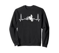 Mon cœur Bat pour Le vélo Tout-Terrain Sweatshirt